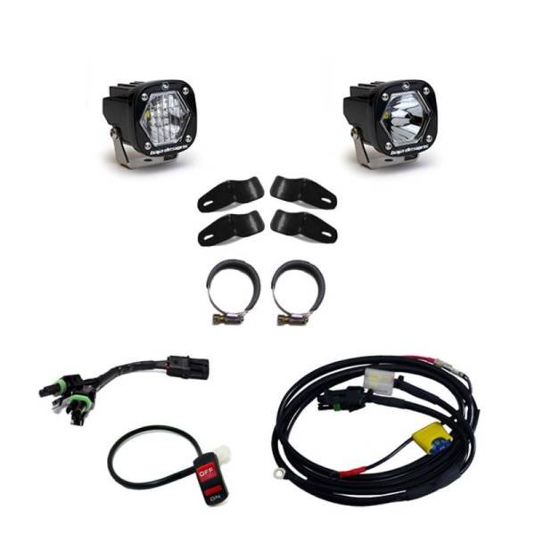 Baja Designs - Baja Designs S1 Universal Moto Kit Driving/Combo Baja Desgins - 507097