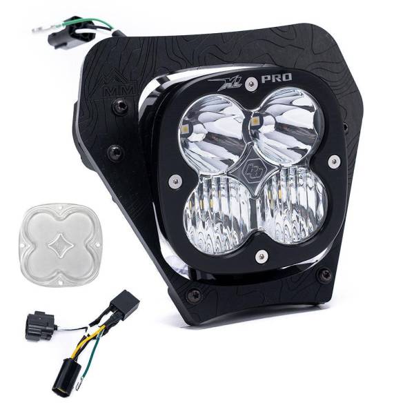 Baja Designs - Baja Designs 2024 KTM 150 XC-W/ 300 XC-W/ 350 XW-F XL Pro (D/C) Headlight Kit w/ Hi-Low Harness - 507105