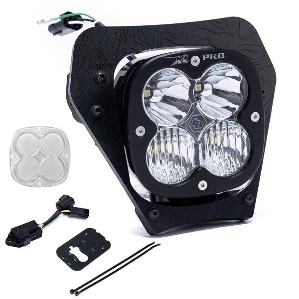 Baja Designs - Baja Designs 2024 KTM 150 XC-W/ 300 XC-W/ 350 XW-F XL Pro (D/C) Headlight Kit w/ Dimmer - 507107