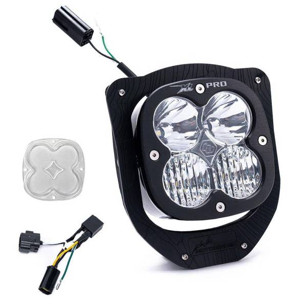 Baja Designs - Baja Designs 2024 Husqvarna FE350S/FE350W/FE450 XL Pro (D/C) Headlight Kit w/ Hi-Low Harness - 507109