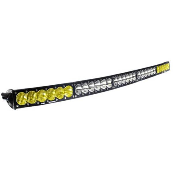 Baja Designs - Baja Designs OnX6 Arc Series Dual Control Pattern 50in LED Light Bar - Amber/White - 525003DC