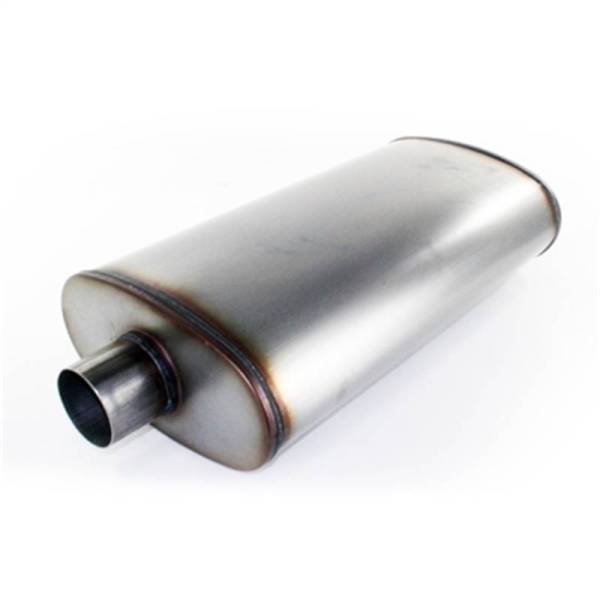 aFe - aFe MACHForce XP Exhausts Mufflers SS-409 EXH Muffler 3In/Out 5x11 Body Brushed - 49-91010