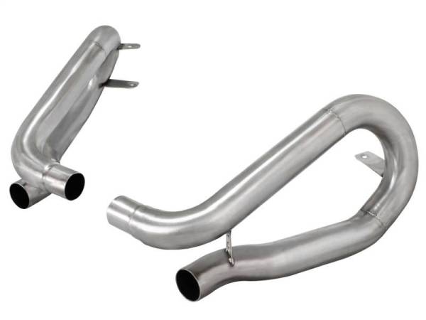 aFe - aFe Power MACHForce XP 2.5in Stainless Muffler Bypass 12-14 Porsche 911 (991) C2S 3.8L - 49C36412