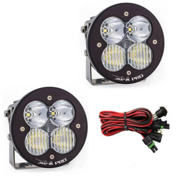 Baja Designs - Baja Designs XL R Pro Series Driving Combo Pattern Pair LED Light Pods - Clear - 537803