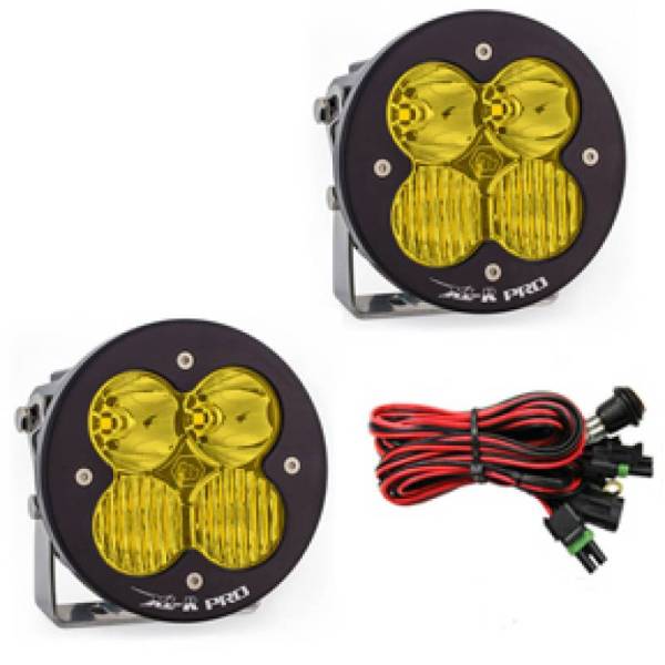 Baja Designs - Baja Designs XL R Pro Series Driving Combo Pattern Pair LED Light Pods - Amber - 537813