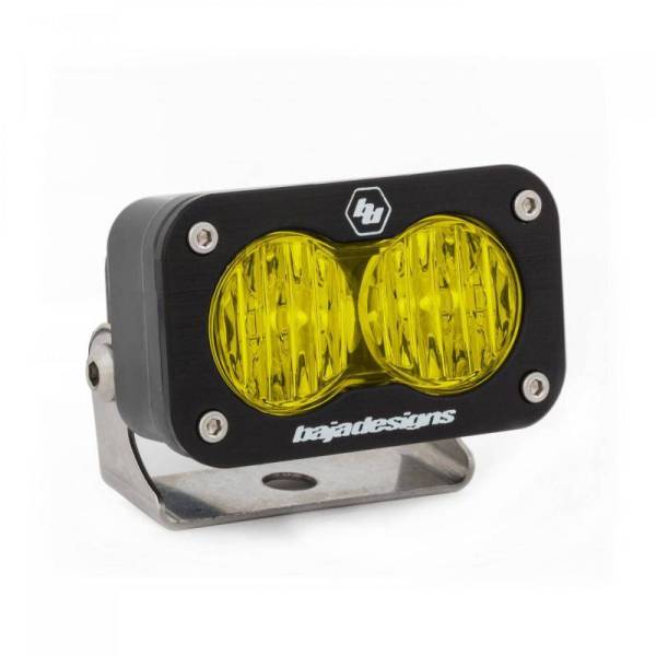 Baja Designs - Baja Designs S2 Sport Wide Cornering Pattern LED Work Light - Amber - 540015