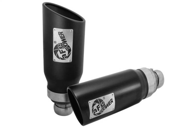 aFe - aFe Power 09-15 Dodge Ram 3.0L/5.7L Black Exhaust Tip Upgrade - 49C42046-B