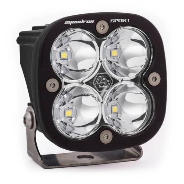 Baja Designs - Baja Designs Squadron Sport Work/Scene Pattern Black LED Light Pod - Clear - 550006