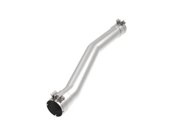 aFe - aFe Apollo GT Series 409 Stainless Steel Muffler Delete Pipe GM Silverado/Sierra 1500 19-20 V8-5.3L - 49C44121NM