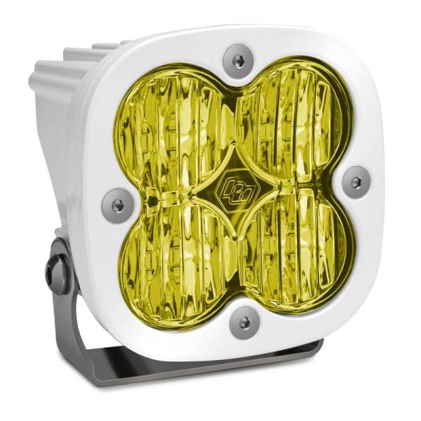 Baja Designs - Baja Designs Squadron Sport Wide Cornering White LED Light Pod Pattern - Amber - 550015WT