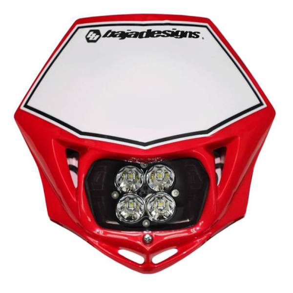 Baja Designs - Baja Designs Motorcycle Race Light LED DC Red Squadron Sport - 5570014R