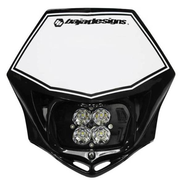 Baja Designs - Baja Designs Motorcycle Race Light LED DC Black Squadron Sport - 557001BK