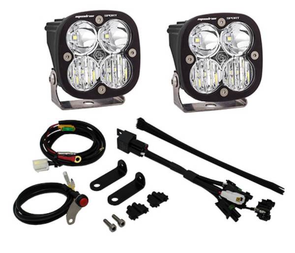 Baja Designs - Baja Designs Triumph Tiger 800XC LED Adventure Bike Kit Squadron Sport - 558003