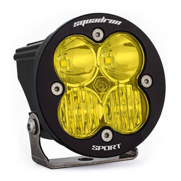 Baja Designs - Baja Designs Squadron R Sport Driving/Combo Pattern LED Light Pod - Amber - 580013