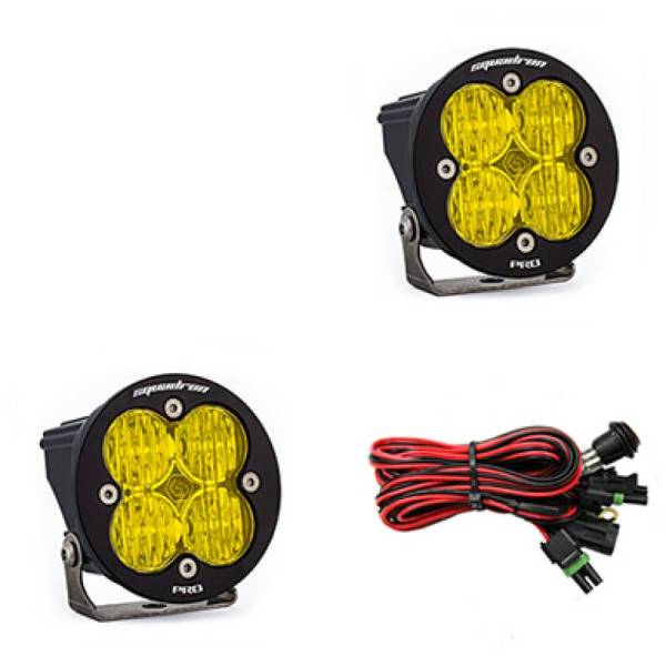 Baja Designs - Baja Designs Squadron R Pro Wide Cornering Pair LED Light Pods - Amber - 597815