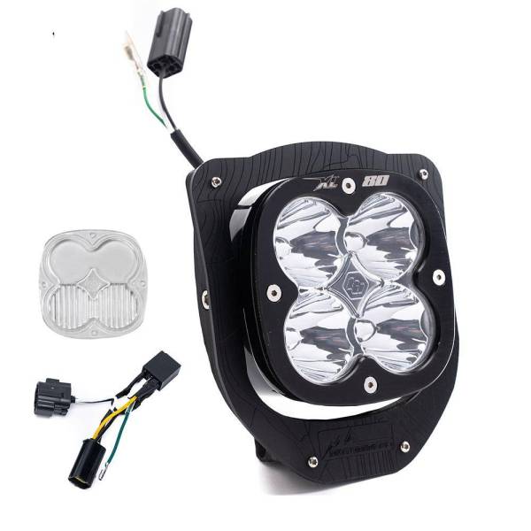 Baja Designs - Baja Designs 2024 Husqvarna FE350S/FE350W/FE450 XL80 (D/C) Headlight Kit w/ Hi-Low Harness - 677105