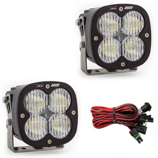 Baja Designs - Baja Designs XL80 Series Wide Cornering Pattern LED Light Pods - 677805