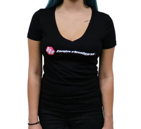 Baja Designs - Baja Designs Black Ladies V Neck T Shirt - Small - 980019