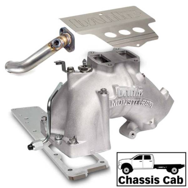 Banks Power - Banks Power 13-18 Ram 3500/4500/5500 6.7L Diesel Monster-Ram Intake System w/Fuel Line - Natural - 42804-N