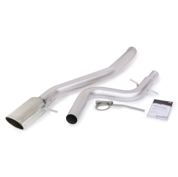 Banks Power - Banks Power 09-10 VW Jetta 2.0L TDI Monster Exhaust System - SS Single Exhaust w/ Chrome Tip - 46180