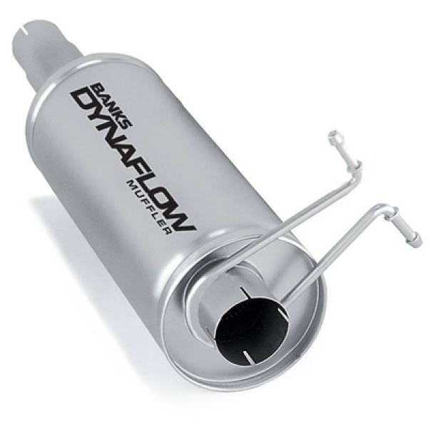 Banks Power - Banks Power 00-03 Ford 7.3L / Excursion Muffler - 4in X 4in S/S - 53510