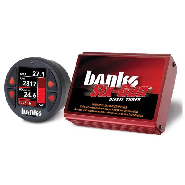 Banks Power - Banks 01-04 Chevy/GMC 2500/3500 6.6L LB7 Six-Gun Diesel Tuner w/ iDash-1.8 - 61410