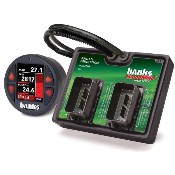 Banks Power - Banks Power 03-07 Ford F-250/F-350 6.0L Economind Diesel Tuner w/ Banks iDash-1.8 - 61421