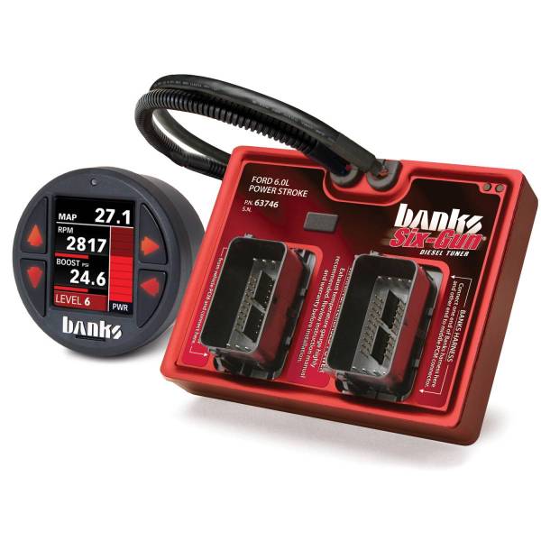 Banks Power - Banks 03-07 Ford F-250/F-350/F-450 6.0L Six-Gun Diesel Tuner w/ iDash-1.8 - 61424