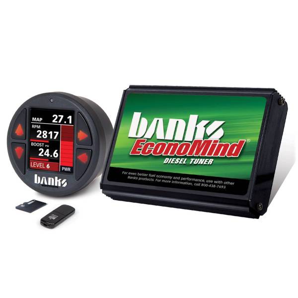 Banks Power - Banks Power 01-04 Chevy/GMC 2500/3500 6.6L LB7 Economind Diesel Tuner w/ Banks iDash-1.8 DataMonster - 61439