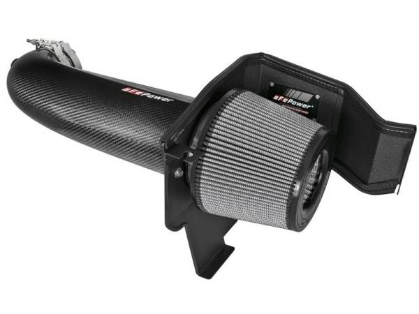 aFe - aFe POWER Magnum FORCE Carbon Fiber Stage 2 Track Series Pro Dry S CAIS - 11-18 Dodge Challenger V8 - 51-12162-C