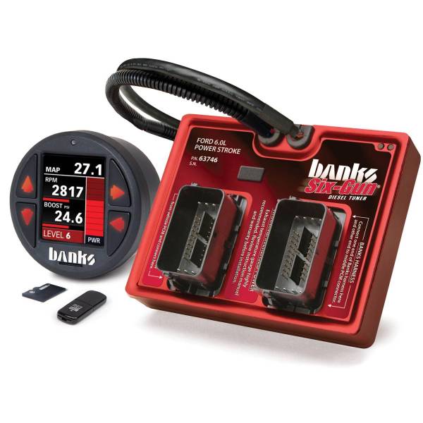 Banks Power - Banks 03-07 Ford F-250/F-350/F-450 6.0L Six-Gun Diesel Tuner w/ iDash-1.8 DataMonster - 61454