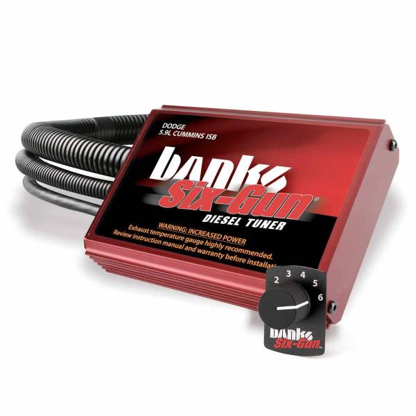 Banks Power - Banks Power 06-07 Dodge 5.9L (All) Six-Gun Diesel Tuner w/ Switch - 63797