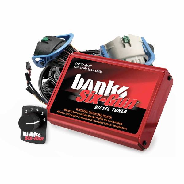 Banks Power - Banks Power 07-10 Chevy 6.6L LMM Six-Gun Diesel Tuner w/ Switch - 63887