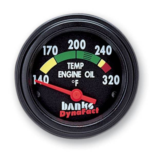 Banks Power - Banks Power Cummins 5.9/8.3L MH Temp Gauge Kit - Engine Oil - 64115