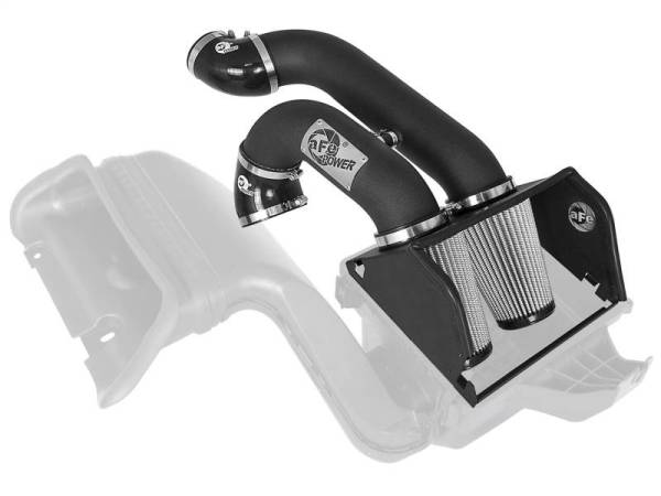 aFe - aFe MagnumFORCE 2XP Intake w/3.5in Black Steel Housing Pro DRY S Filter 2017 Ford F-150 V6-3.5L (tt) - 51-12972-B