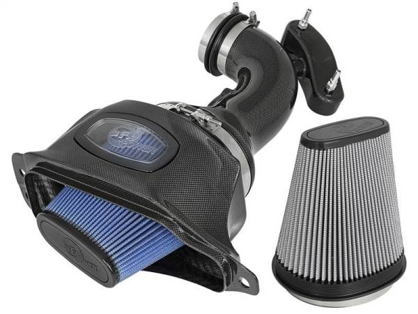 aFe - aFe Momentum Black Series Carbon Fiber Intake System P5R 14-17 Chevy Corvette 6.2L (C7) - 52-74201-C