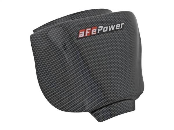 aFe - aFe MagnumFORCE Intake Rain Shield 15-16 Dodge Challenger SRT Hellcat 6.2L V8 (sc) - Carbon Finish - 54-12808-C