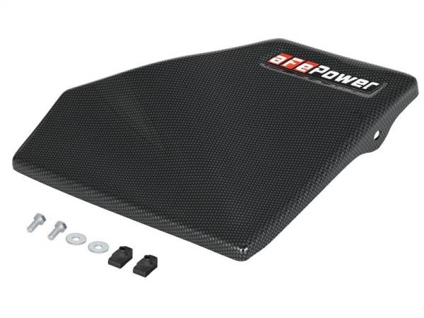 aFe - aFe MagnumFORCE Stage-2 Intake System Carbon Fiber Cover 15-17 MINI Cooper S (F55/F56) L4-2.0L (t) - 54-12868-C