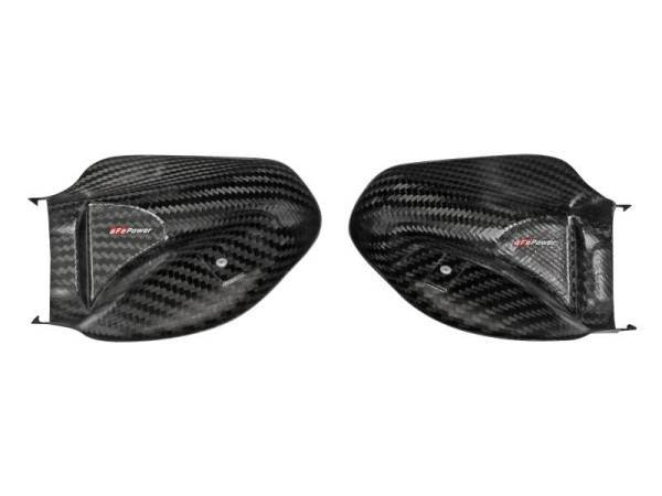 aFe - aFe Momentum Black Series Carbon Fiber Dynamic Air Scoop - BMW M5 (F90) 18-19 - 58-10005SC