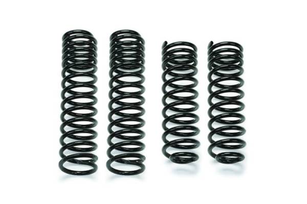 Fabtech - Fabtech 07-18 Jeep JK 4WD 4-Door 5in Front & Rear Long Travel Coil Spring Kit - FTS24154