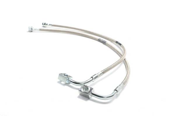 Fabtech - Fabtech 07-18 Jeep JK 4WD Front Extended Brake Line Kit - FTS94062