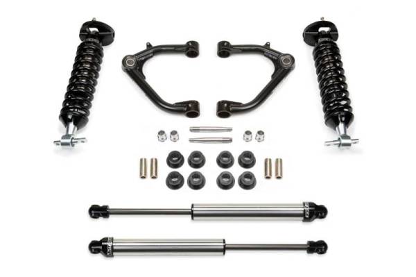 Fabtech - Fabtech 14-18 GM C/K1500 P/U w/oE Alm Or Stmp Stl UCA 2in UCA Kit w/Dl 2.5 & 2.25 - K1069DL