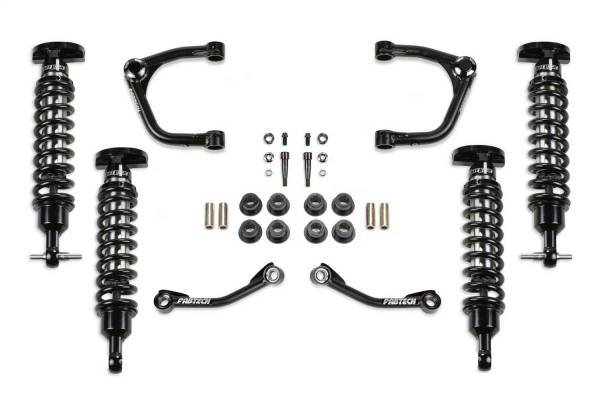 Fabtech - Fabtech 21 GM Suv 4WD 3in Uniball UCA Kit w/Dl 2.5 N/R - K1187DL