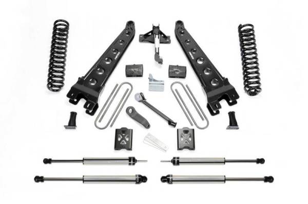 Fabtech - Fabtech 05-07 Ford F250 4WD w/Factory Overload 6in Rad Arm Sys w/Coils & Dlss Shks - K20111DL