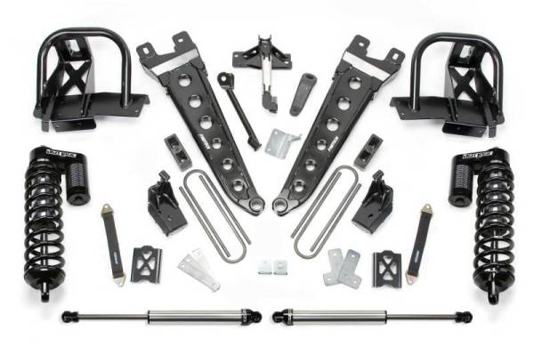 Fabtech - Fabtech 05-07 Ford F250 4WD w/Factory Overload 6in Rad Arm Sys w/Dlss 4.0 C/O& Rr Dlss - K20121DL