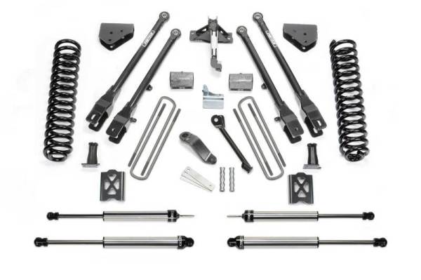 Fabtech - Fabtech 05-07 Ford F250 4WD w/Factory Overload 6in 4Link Sys w/Coils & Dlss Sh Ks - K20131DL