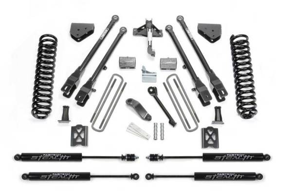 Fabtech - Fabtech 05-07 Ford F350 4WD 6in 4Link Sys w/Coils & Stealth - K20132M