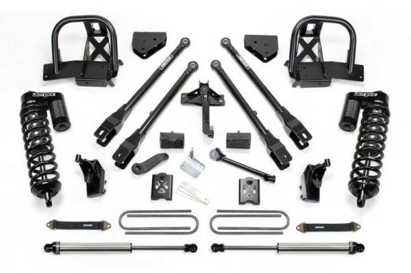 Fabtech - Fabtech 08-10 Ford F350 4WD 6in 4Link Sys w/Dlss 4.0 C/O & Rr Dlss - K20321DL