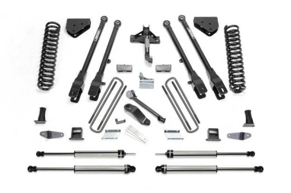 Fabtech - Fabtech 08-10 Ford F350 4WD 10in 4Link Sys w/Coils & Dlss Shks - K20371DL