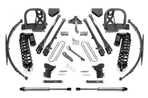 Fabtech - Fabtech 08-10 Ford F350 4WD 10in 4Link Sys w/Dlss 4.0 C/O& Rr Dlss - K20381DL